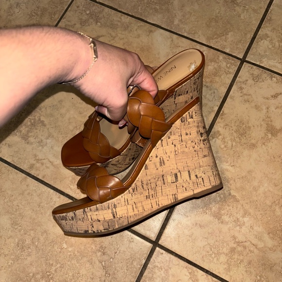 Nine West wedges size 7 - Picture 2 of 4